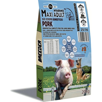 Fresh Farm Pork Adult Medium & Maxi Intolerance 20 kg