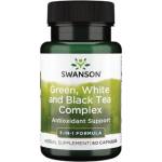 Swanson Green, White and Black Tea Complex [60 капсули]