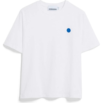 Armedangels Дамска тениска ARMEDANGELS Women's Lualaa Embro T-shirt - White (916-6593-0313)