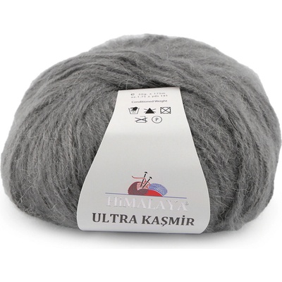 Pletací příze Ultra Kasmir 50 g Varianta: 11 (56825) šedá, Balení: 1 ks