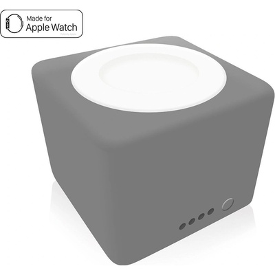 ZENS Поставка с вградена батерия за зареждане на Apple Watch - Zens Apple Watch Power Bank 1300 mAh (сива) (ZEPW01G00)