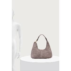 Calvin Klein чанта тип хобо дамска от велур (LV04F3691G)