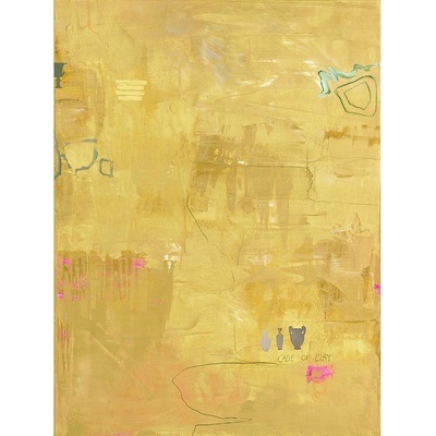 Malerifabrikken Ръчно рисувана върху платно картина 88x118 cm Yellow Petite - Malerifabrikken (501-700212-090120-SB)