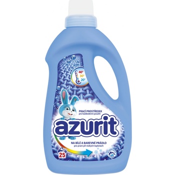 Azurit tekutý prací prostředek na bílé a barevné prádlo pro praní při nízkých teplotách 1 l 25 PD