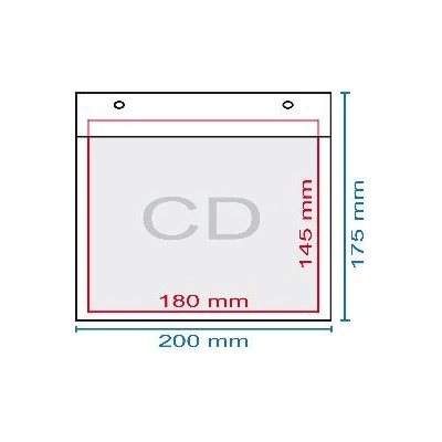 Obálka bublinková CD 195x175 mm