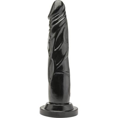 Get Real Dildo 18 Cm With Balls Black