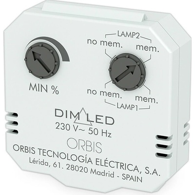 DIM LED - Univerzálny stmievač osvetlenia s pamäťou, 230V
