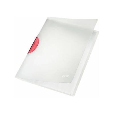 LEITZ Rýchlozviazač s klipom A4 „ColorClip Magic“, červený 41740025