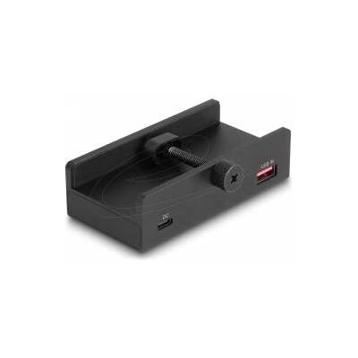 Delock външен USB хъб 4 порта (2 x USB-A, 2 x USB-C) 5 Gbps