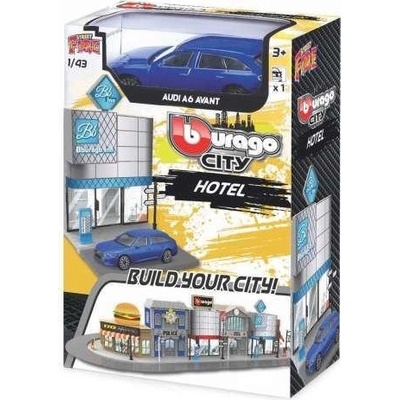 Bburago Street Fire City Hotel BB31503 1:43