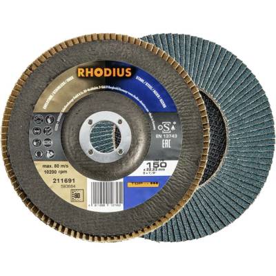 RHODIUS Lamelový brusný kotouč LSZ FB 150 x 22,23 TOPline 211691