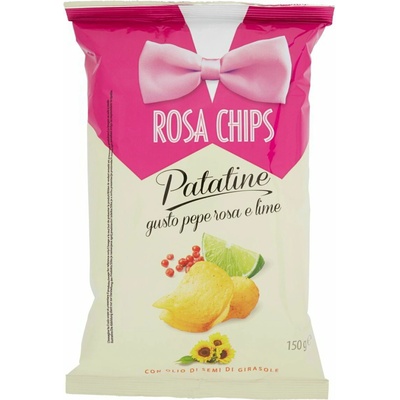 Rosa chips chipsy limetka a ružový koreň 150 g