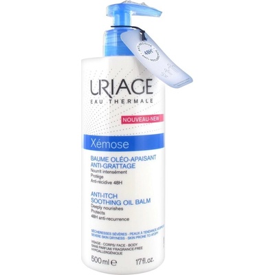 Uriage Xémose Anti-itch Soothing Balm zklidňující olejový balzám 500 ml – Zboží Dáma