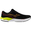 Mizuno WAVE REVOLT 3 čierna reflexný neón biela