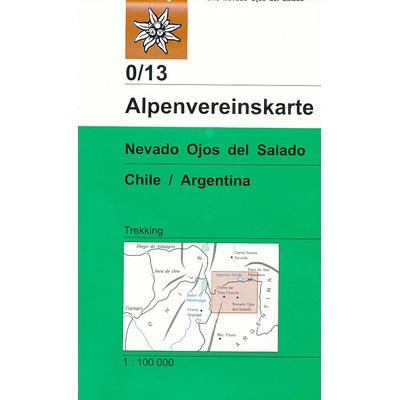 mapa Ojos de Salado 1:100 t.