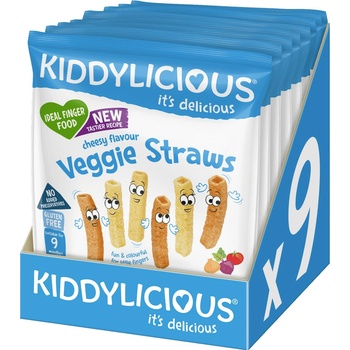 Kiddylicious tyčinky sýrové 9 12 g