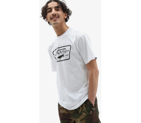 Vans Full Patch triko biele