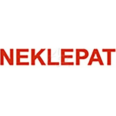 informační samolepka, "NEKLEPAT", 125x30mm