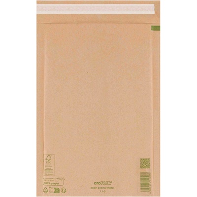 Bublinková obálka papírová 7G vnější rozměr: 250x350+50 mm