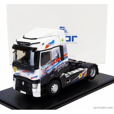 Eligor Renault T-line High Tractor Truck Boulogne Sur Mer 2-assi 2021 Černá Bílá 1:43