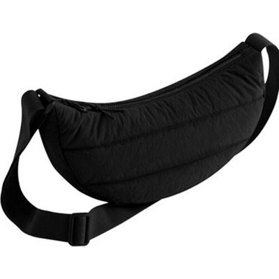 BagBase Prošívaná crossbody taška BG703 Black 32 x 17 x 9 5 cm