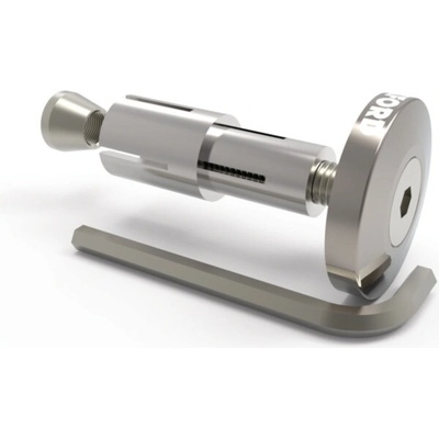 OXFORD závažie riadidiel Bar Ends 2 s kónusom pre vnútorný priemer 13 a 18 mm vonkajšie 22 a 28.6 mm strieborné pár