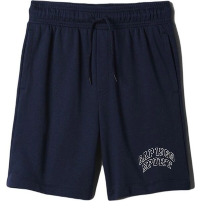 GAP FASHION logo dětské šortky tmavě modrá