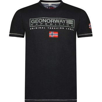 Geographical Norway tričko pánské Jasic čierne