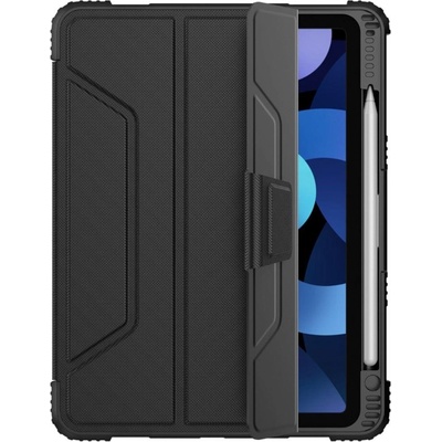 Противоударен Калъф за iPad Air 11" 2026-2020, Nillkin Pro Protective Stand Case, Черен (6902048214804)