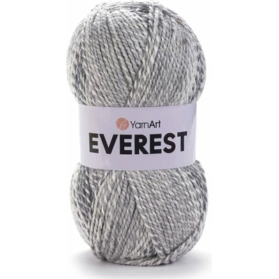 YarnArt pletací příze YarnArt EVEREST 7035 šedá, melírovaná, 200g/320m