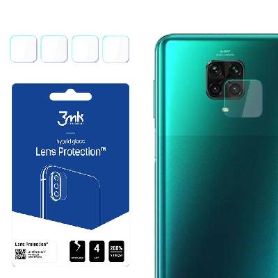 Скрийн протектор за камера 3mk Lens Protection за Xiaomi Redmi Note 9 Pro 4G (3mk Lens Protect(173))