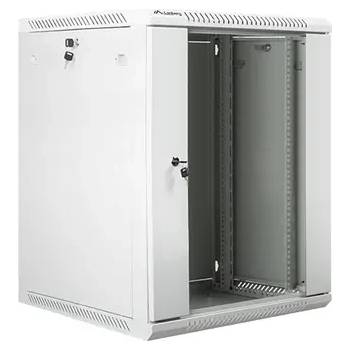 Image 1 of Lanberg Комуникационен шкаф, Lanberg rack cabinet 19" wall-mount 15U / 600x600 for self-assembly (flat pack), grey (WF01-6615-10S)