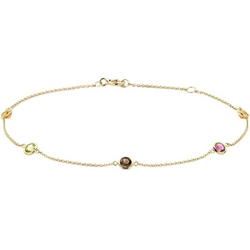 Blush Златна дамска гривна със скъпоценни камъни Blush 2266YFC (2266YFC)