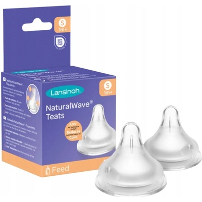 Lansinoh savička NaturalWave pomalý průtok 2 ks transparentní – Hledejceny.cz