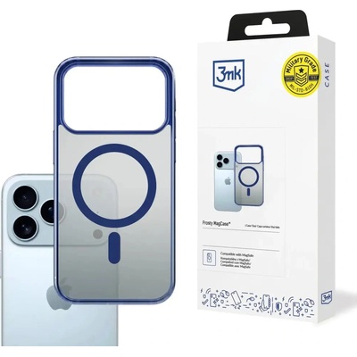 3mk Protection 3mk Frosty MagCase за iPhone 17 Pro Max - син (5903108665124)