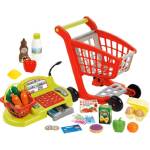 Ecoiffier Игрален комплект Ecoiffier - Касов апарат с количка за пазар, 26 части (1238) - baby
