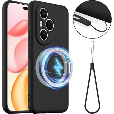 VSECHNONAMOBIL 121605 RUBBER MAGSAFE Silikonový kryt pro Honor 400 Pro 5G černý