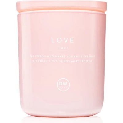 DW HOME Definitions LOVE Peony Apple ароматна свещ 264 гр