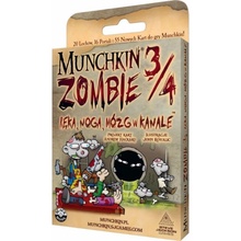 Black Monk Munchkin Zombie 3/4 paže, noha, mozek ve stoce