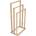 Mexen Bamboo стойка за кърпа, естествен бамбук - 701342-00 (701342-00)