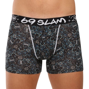69slam Мъжки боксерки 69SLAM Gilbert fit bamboo SKULLER 69slam | Mnogotsveten | МЪЖЕ | M