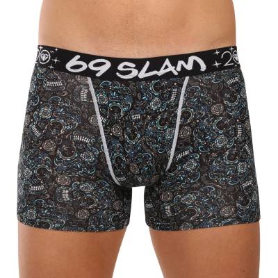 69slam Мъжки боксерки 69SLAM Gilbert fit bamboo SKULLER 69slam | Mnogotsveten | МЪЖЕ | M
