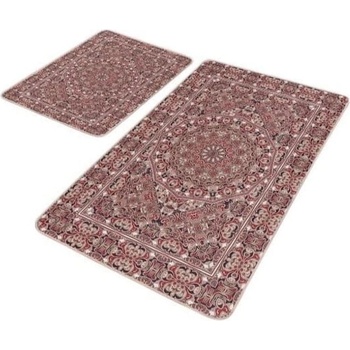 Mila Home Кафяви кадифени килими за баня в комплект от 2 бр. 60x100 cm - Mila Home (HKG-TY-PASPAS-037)