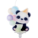 Santex Svíčka Panda 6,4 x 7,5 cm