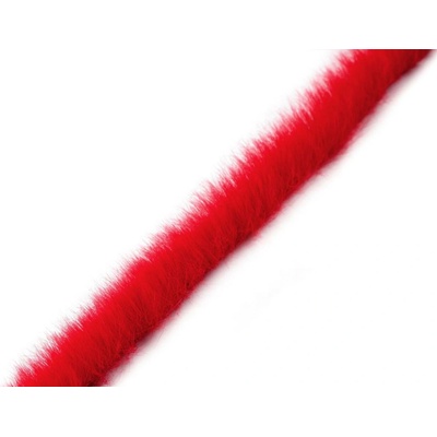 Oděvní / dekorační kožešinový proužek plochý, řezaný šíře 1,5 cm Varianta: 11 zelenkavá, Balení: 1 m 57755/147170/265961