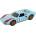 Kinsmart Метална количка Kinsmart - 1966 Ford GT40 MКII, 1: 32, светлосиня (53100)