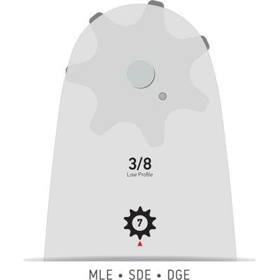 Oregon Vodící lišta Single Rivet 18" .3/8" 1,3 mm 180SDEA095