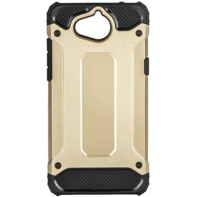 Forcell Противоударен Хибриден Калъф за Huawei Y5/Y6 2017, Forcell Armor Case, Златист (5901737851505)