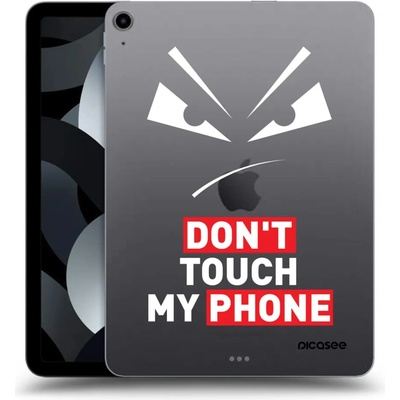 Picasee silikónový prehľadný obal Apple iPad Air 5 10.9 2022 Evil Eye Transparent