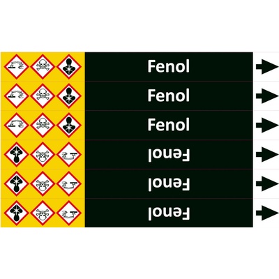 Nadrzenapalivo.cz Značení potrubí ISO 20560, fenol PZAL 007260